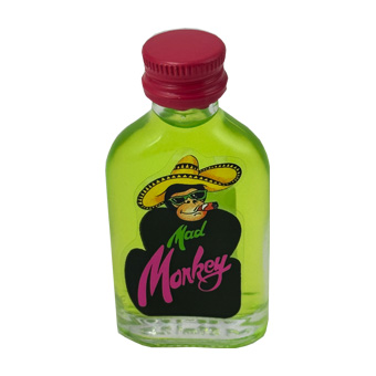 Mad Monkey, Liqueur rhum-lime 20ml